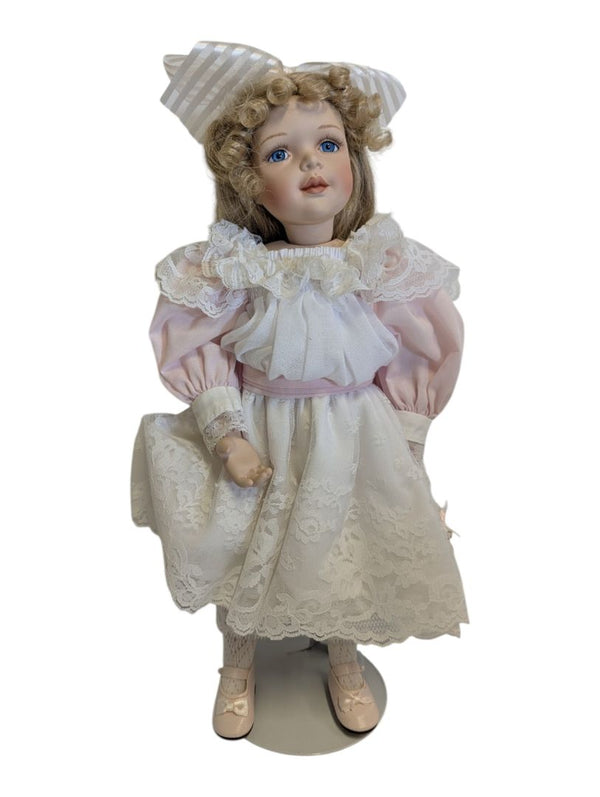 Ashton-Drake Galleries “Celeste” Porcelain-style Doll by Sandy Freeman