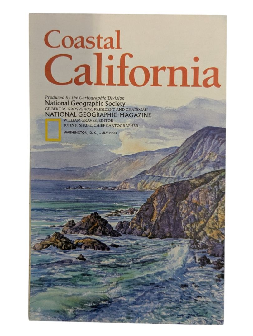 Vintage National Geographic & Travel Map Collection - USA