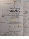 Collection of 6 Vintage National Geographic Maps – Canada, World & Rockies
