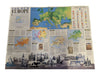 Collection of 7 Vintage National Geographic Fold-Out Maps