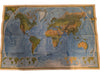 Collection of 7 Vintage National Geographic Fold-Out Maps