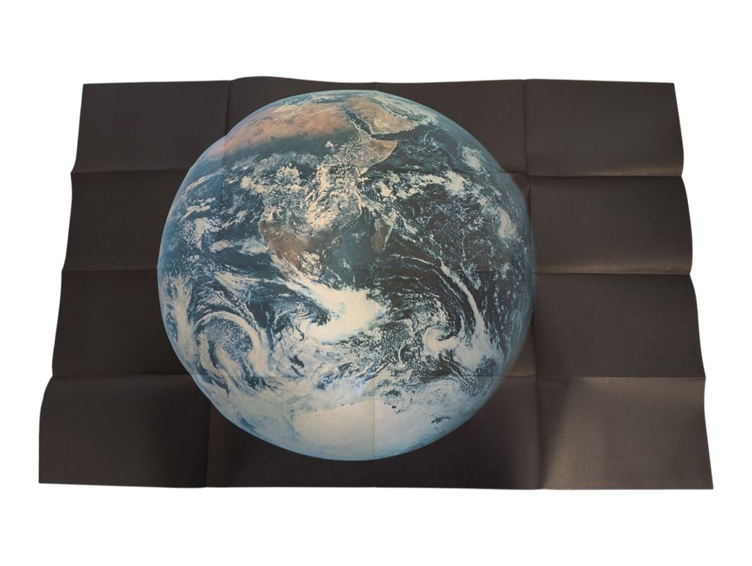Vintage National Geographic Space Poster Set – Apollo & Mars