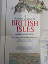 Collection of 7 Vintage National Geographic Fold-Out Maps