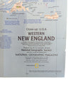Vintage National Geographic & Travel Map Collection - USA