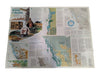 Collection of 6 Vintage National Geographic Maps – Canada, World & Rockies
