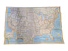 Vintage National Geographic & Travel Map Collection - USA