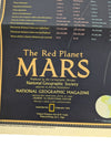 Vintage National Geographic Space Poster Set – Apollo & Mars