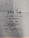 Vintage National Geographic & Travel Map Collection - USA