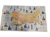 Collection of 6 Vintage National Geographic Maps & Educational Supplements