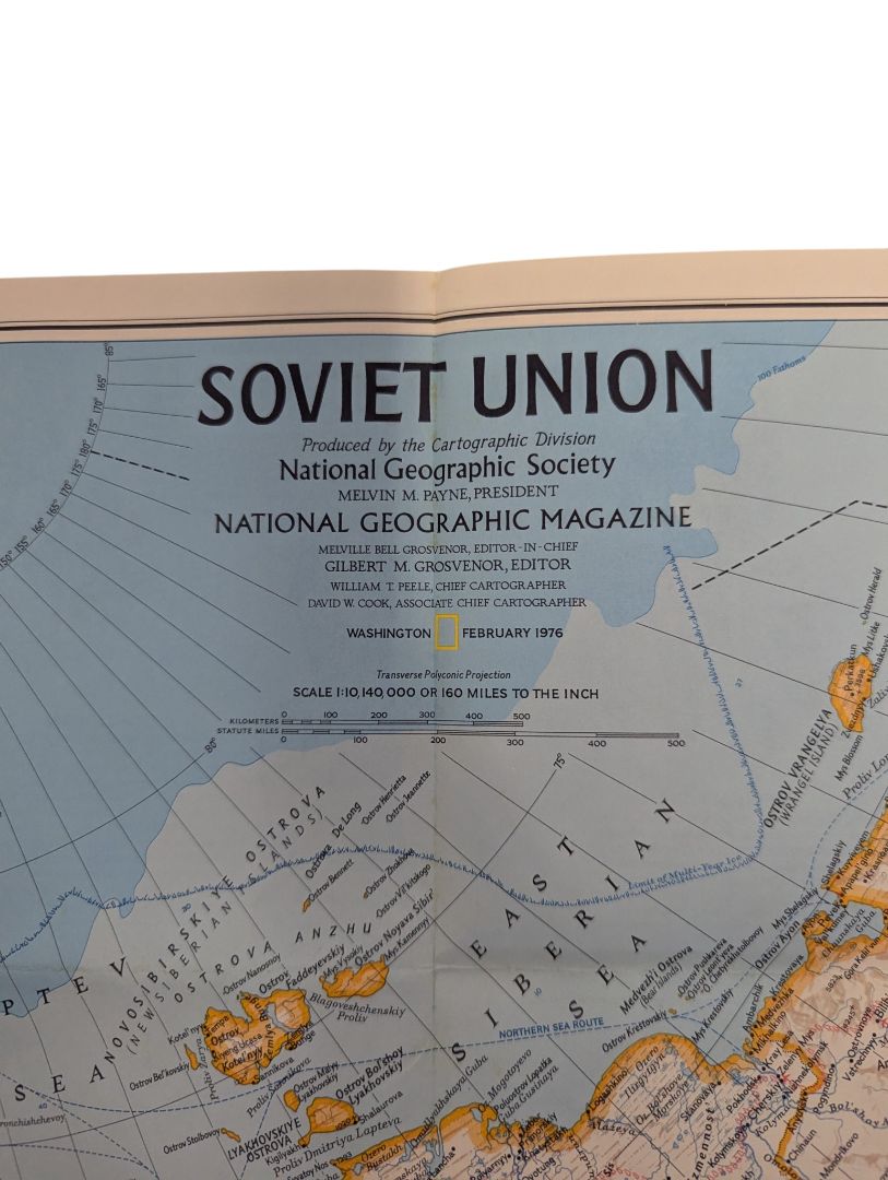 Collection of 6 Vintage National Geographic Maps & Educational Supplements