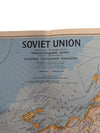 Collection of 6 Vintage National Geographic Maps & Educational Supplements