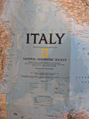 Collection of 7 Vintage National Geographic Fold-Out Maps