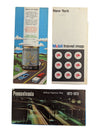 Vintage National Geographic & Travel Map Collection - USA