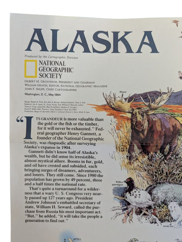 Vintage National Geographic & Travel Map Collection - USA