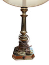 Pair of Vintage Stiffel Brass-Tone Table Lamps