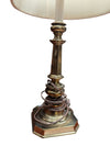 Pair of Vintage Stiffel Brass-Tone Table Lamps