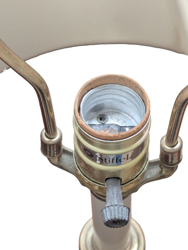 Pair of Vintage Stiffel Brass-Tone Table Lamps
