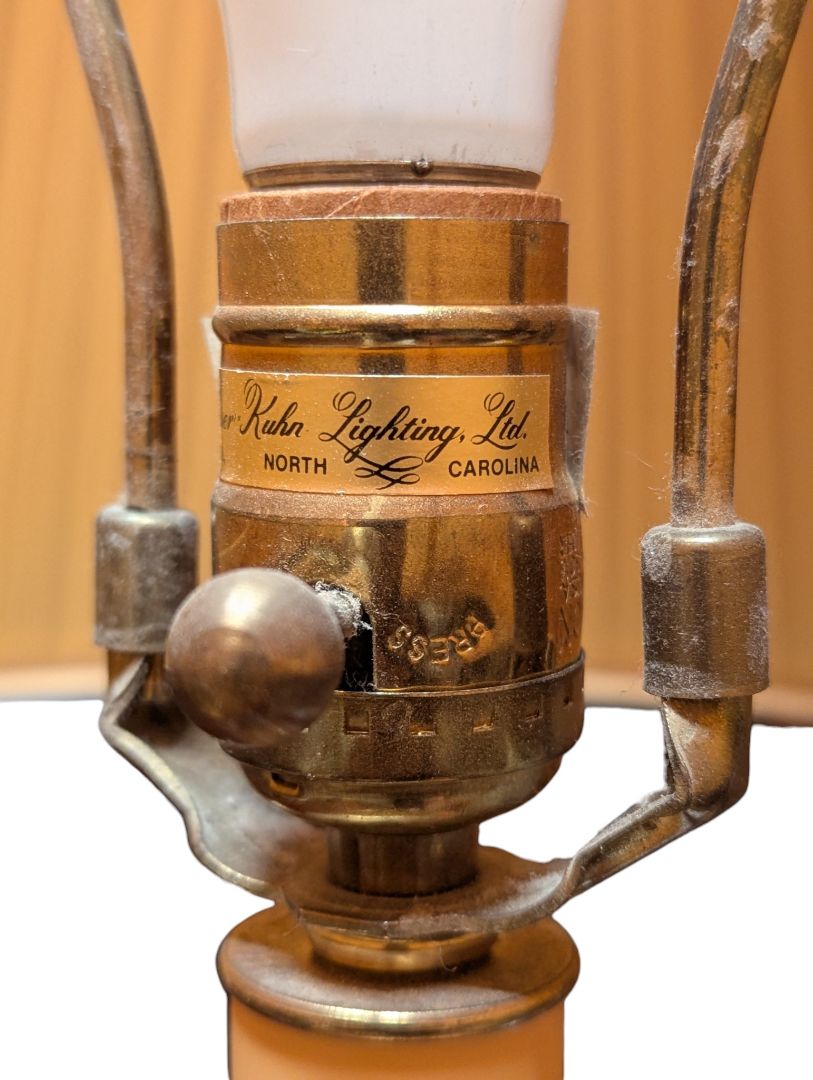 Kaiser-Kuhn Lighting Brass Table Lamp