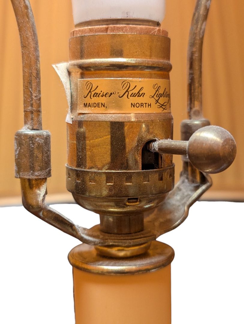 Kaiser-Kuhn Lighting Brass Table Lamp