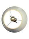 Traditional Brass-Tone Table Lamp with Shade