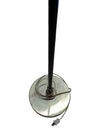 Vintage Brass-Tone Adjustable Swing Arm Floor Lamp