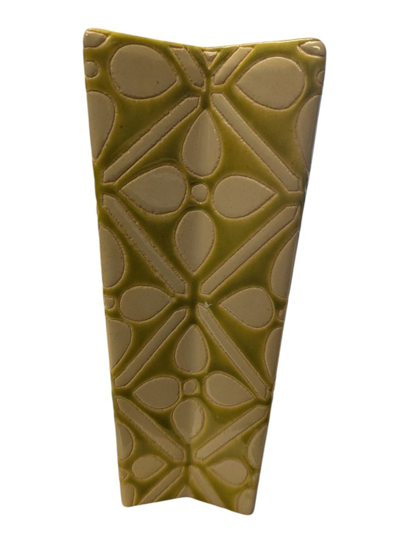 Hope Smith Signed Geometric Studio Pottery Vase
