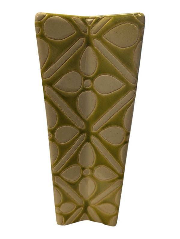 Hope Smith Signed Geometric Studio Pottery Vase
