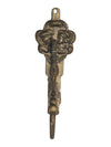 Ornate Brass-Tone Wall Hook