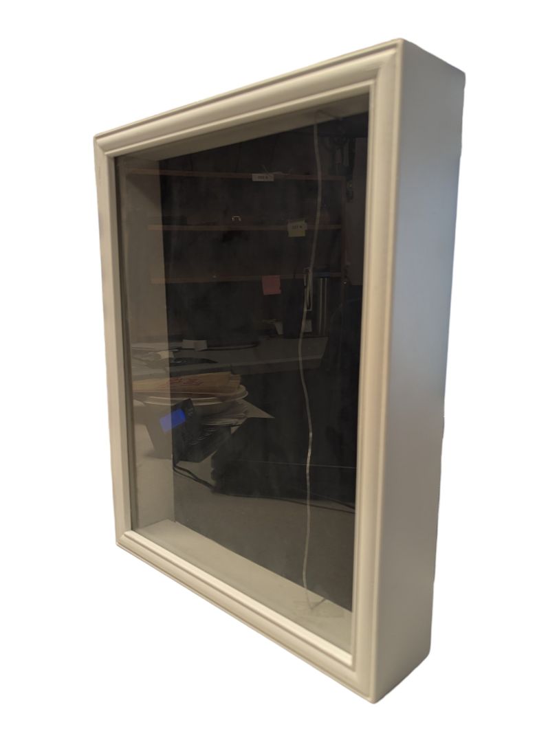 White MDF Shadow Box Display Frame