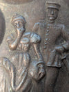 Vintage Cast Metal Figural Ashtray / Trinket Dish