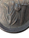 Vintage Cast Metal Figural Ashtray / Trinket Dish