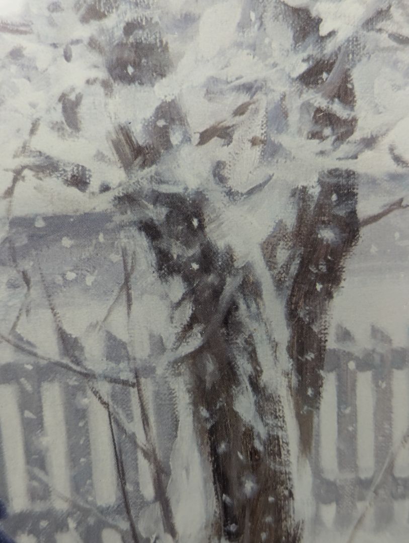 Robert Duncan “Winter’s Blanket” 1991 Framed Print