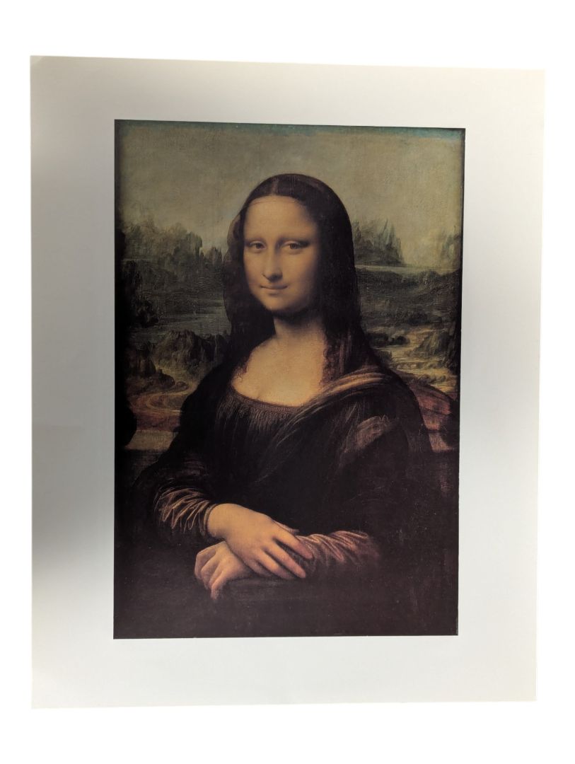 Louvre Leonardo da Vinci “La Joconde” Museum Print