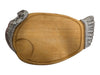 Turkey-Shaped Wood Serving Board with Metal Accents