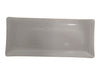 Lot of 2 Mid-Century Style Glass Serving Trays