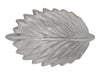 Clear Glass Leaf-Shaped Decorative Bowl