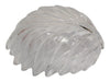 Clear Glass Leaf-Shaped Decorative Bowl
