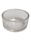 Lot of 30 Clear Glass Tea Light Candle Holders