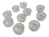 Lot of 30 Clear Glass Tea Light Candle Holders