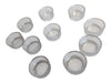 Lot of 30 Clear Glass Tea Light Candle Holders