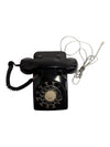 Vintage Northern Electric Black Rotary Telephone