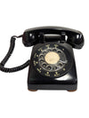 Vintage Northern Electric Black Rotary Telephone