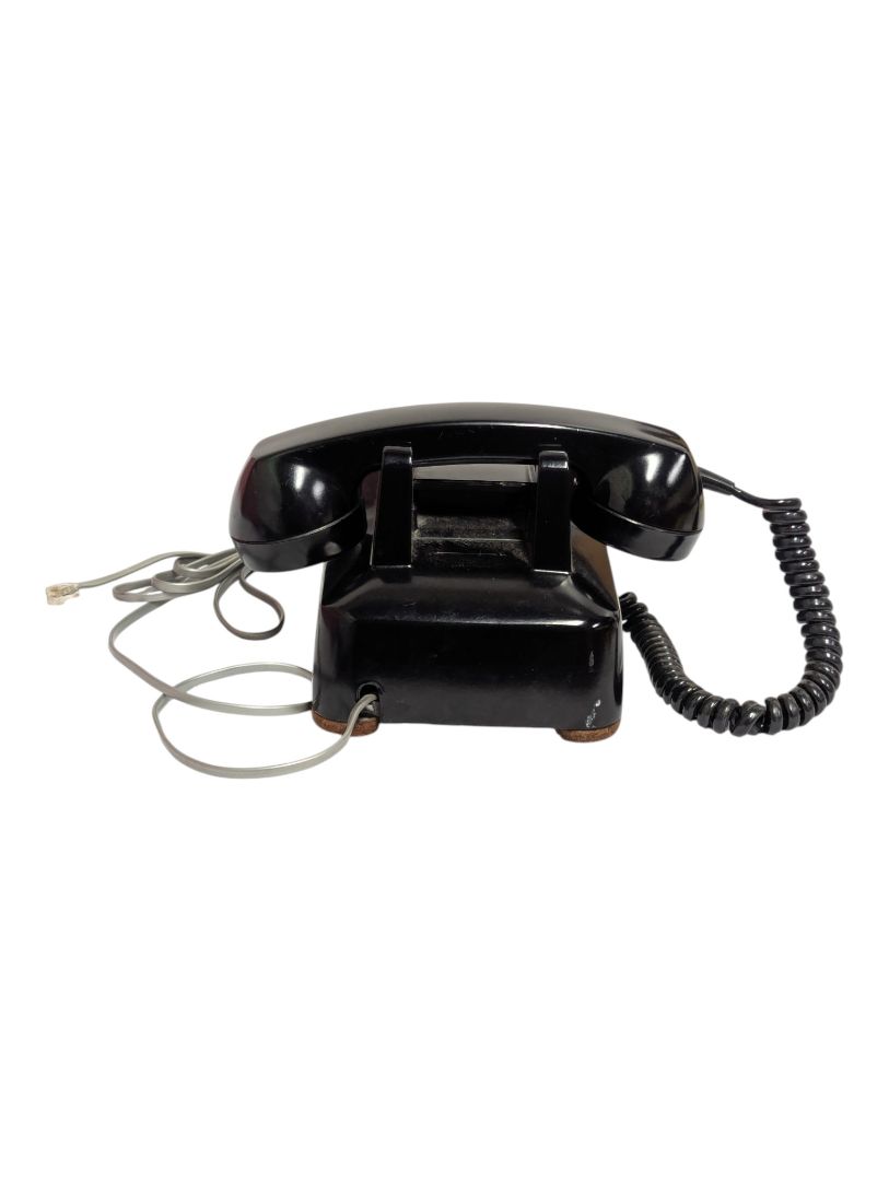 Vintage Northern Electric Black Rotary Telephone