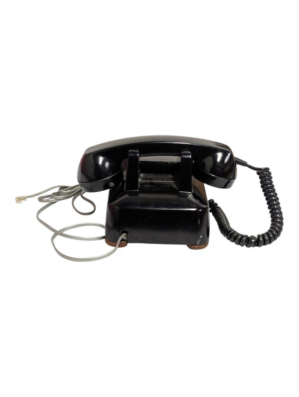 Vintage Northern Electric Black Rotary Telephone