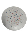 Pair of Textured Art Glass Plates