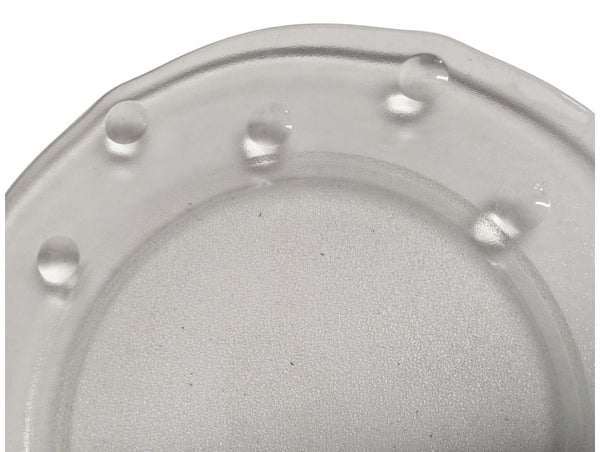 Pair of Textured Art Glass Plates