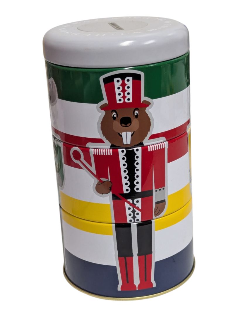Hudson’s Bay Nutcracker Rotating Tin Coin Bank