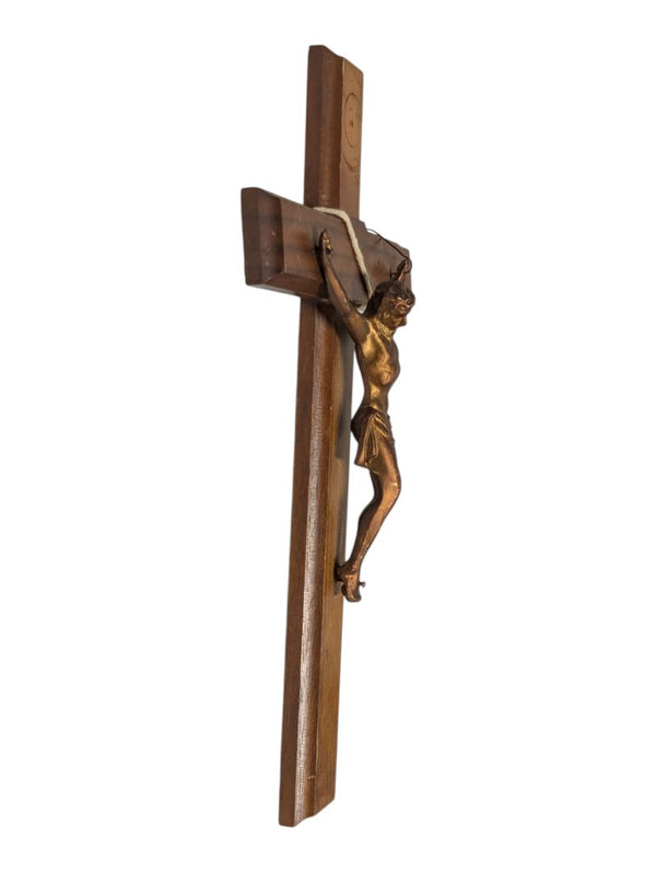 Set of 2 - Vintage Crucifix Crosses
