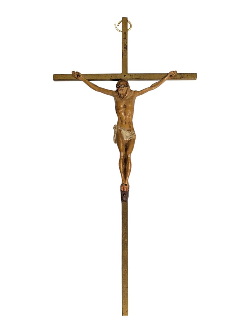 Set of 2 - Vintage Crucifix Crosses
