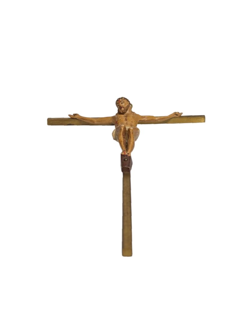 Set of 2 - Vintage Crucifix Crosses